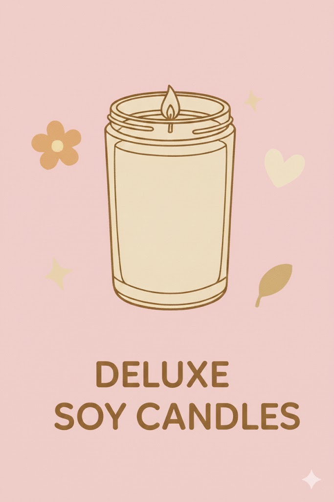 Deluxe soy candle 400g