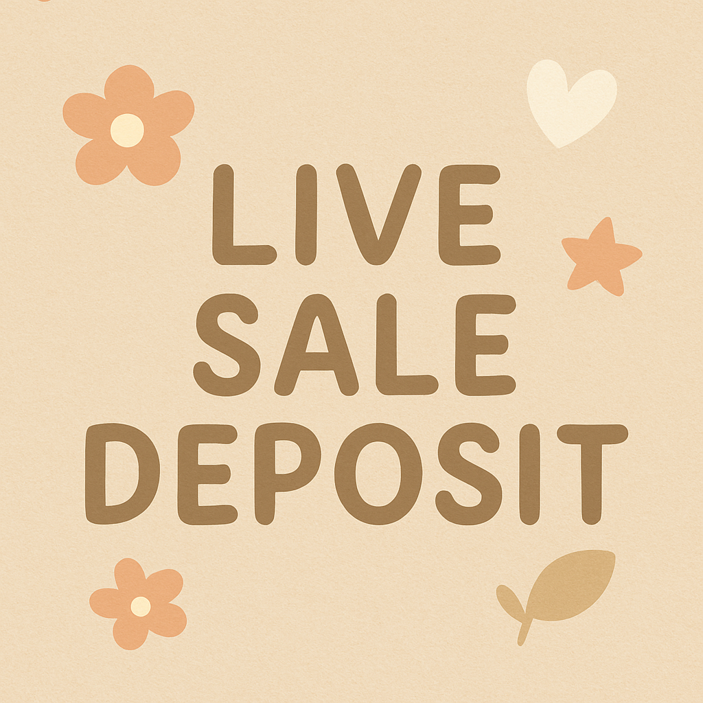 Live sale deposit